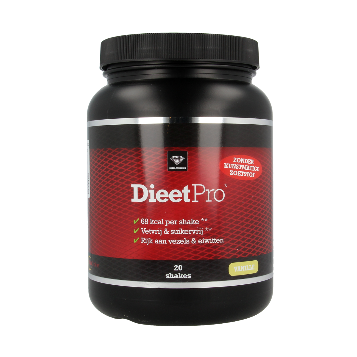 Dieet Pro Stevia vanille 400.00 Gram