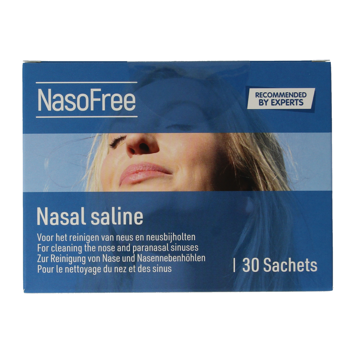 Dos Medical NasoFree nasaal saline spoelzout 2.5 gram 30.00 Stuks