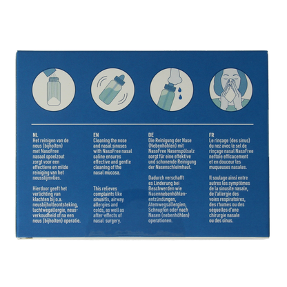 Dos Medical NasoFree nasaal saline spoelzout 2.5 gram 30.00 Stuks