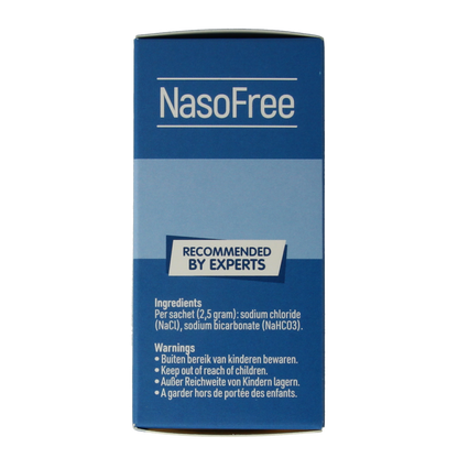 Dos Medical NasoFree nasaal saline spoelzout 2.5 gram 30.00 Stuks