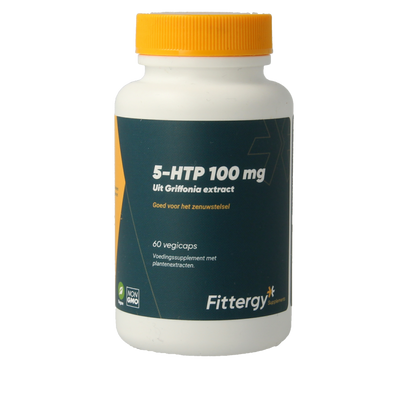 Fittergy 5-HTP 100mg griffonia extract 60 Vegetarische capsules