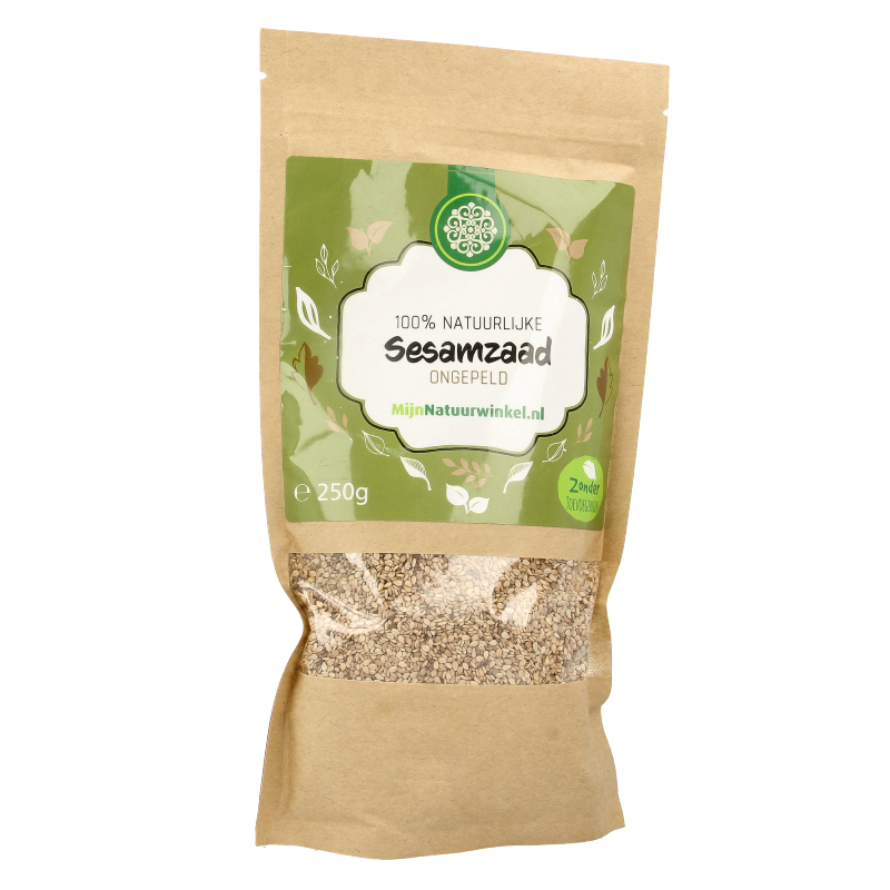 MijnNatuurwinkel Sesamzaad ongepeld 250 Gram