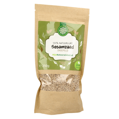 MijnNatuurwinkel Sesamzaad ongepeld 250 Gram