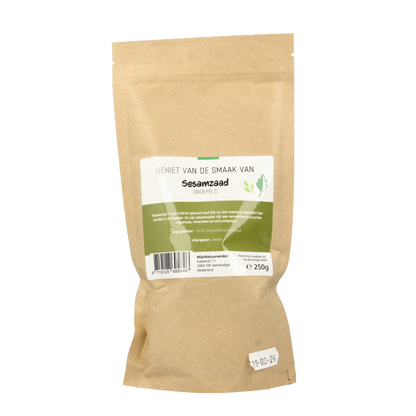 MijnNatuurwinkel Sesamzaad ongepeld 250 Gram