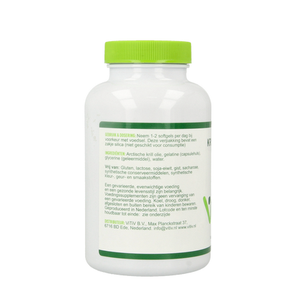 Vitiv Krillolie 500mg antartic 100 Softgels