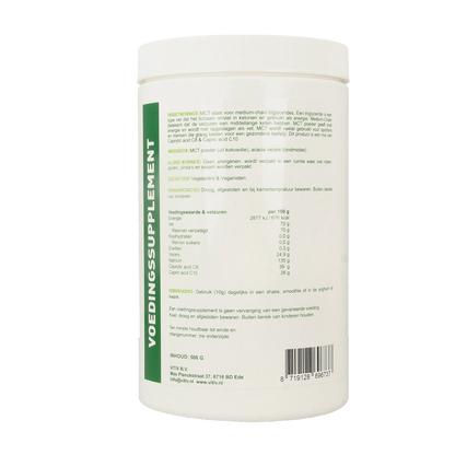 Vitiv MCT poeder vegan 500.00 Gram