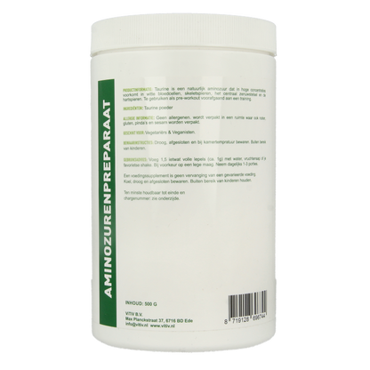 Vitiv Taurinepoeder 500 Gram