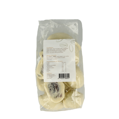 MijnNatuurwinkel Chocolade dadels wit 400 Gram