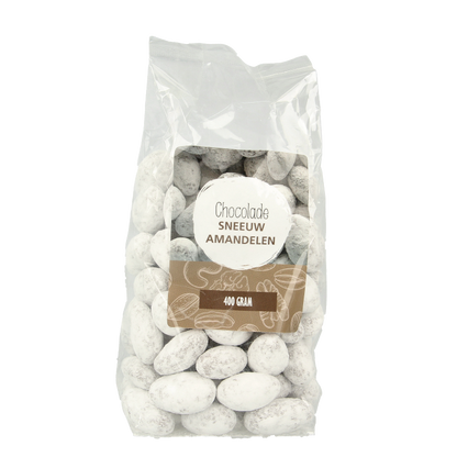 MijnNatuurwinkel Chocolade sneeuw amandelen 400 Gram