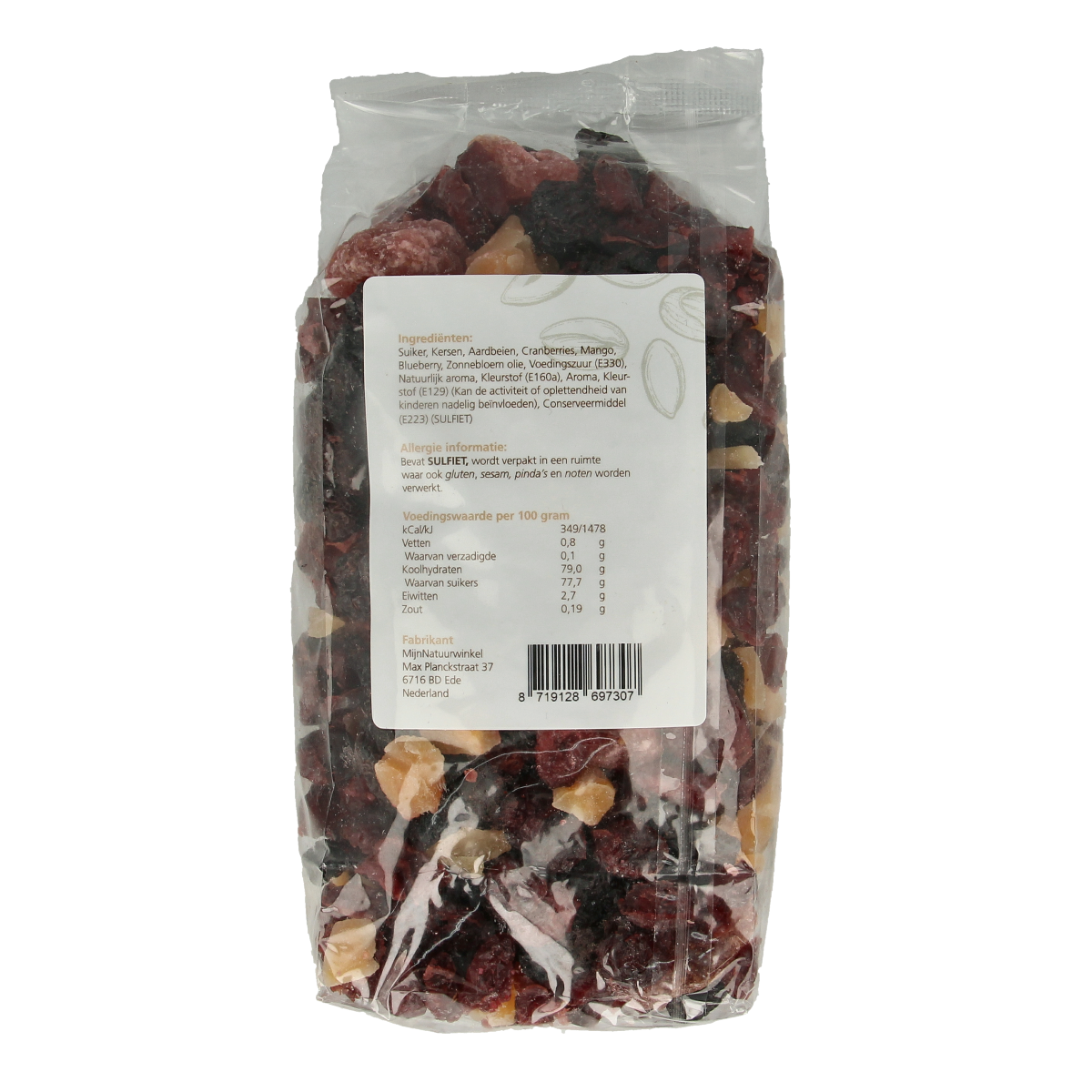 MijnNatuurwinkel Bosvruchtenmix 400.00 Gram