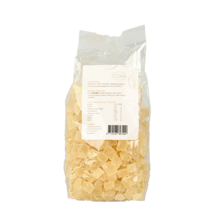 MijnNatuurwinkel Ananas blokjes 400 Gram
