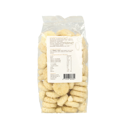 MijnNatuurwinkel Rijstcracker round tuinkruiden 100 Gram