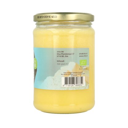 Vitiv Ghee geklaarde boter bio 500 Gram