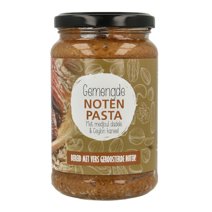 MijnNatuurwinkel Notenpasta dadel kaneel gemengd 350 Gram