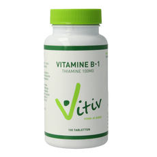 Vitiv Vitamine B1 100mg 100 Tabletten