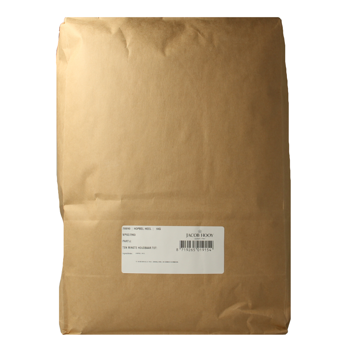 Jacob Hooy Hopbel heel  1.00 Kilogram