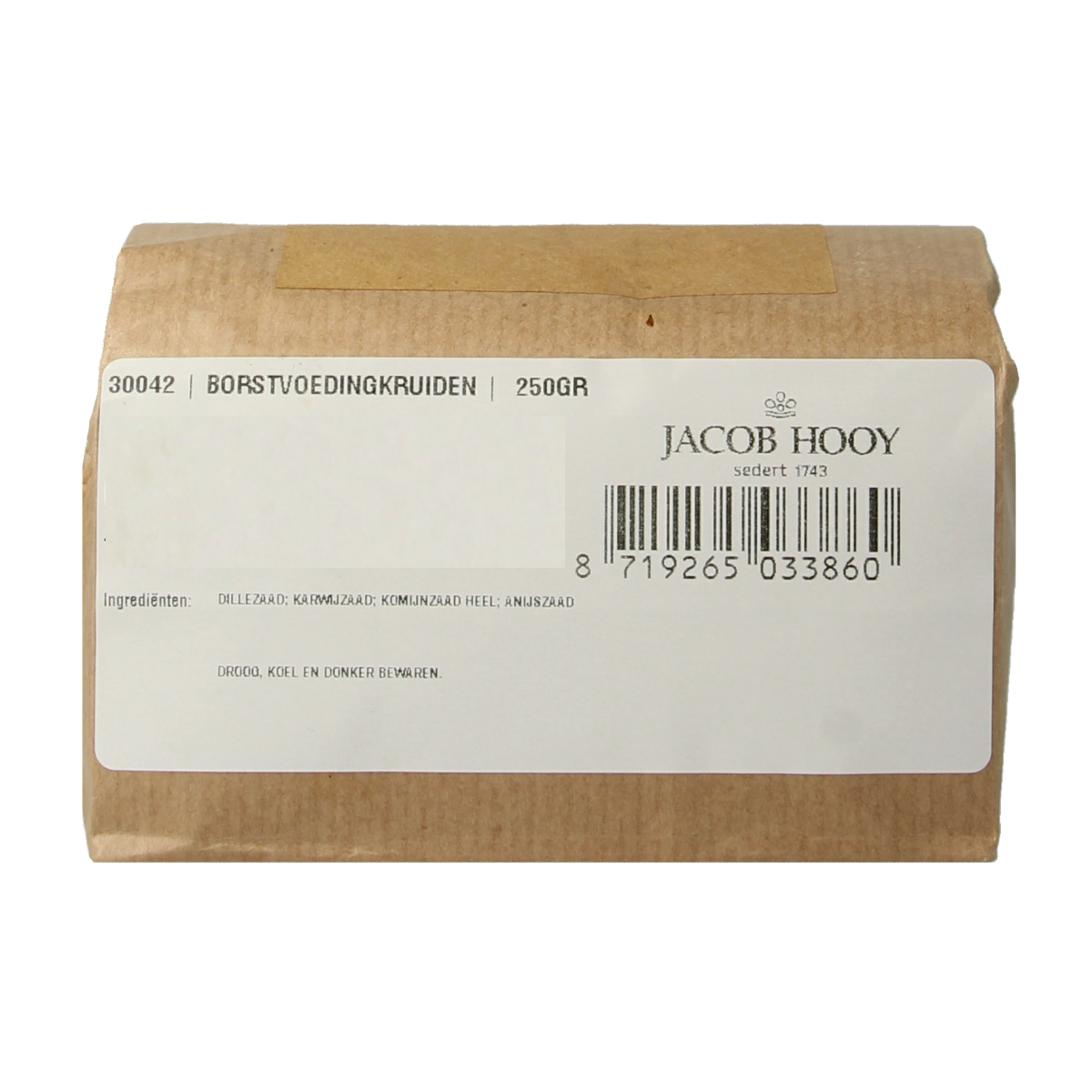 Jacob Hooy Borstvoedingskruiden 250.00 Gram