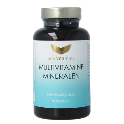 Sea Vitamins Multivitamine mineralen 90.00 Vegetarische capsules