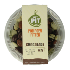 Met PIT Pompoenpitten mix chocolade 150 Gram