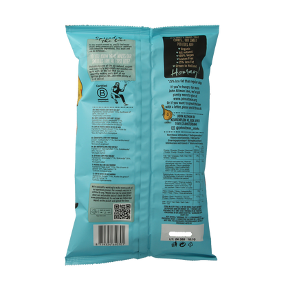 John Altman Zoete aardappel chips sea salt bio 90.00 Gram
