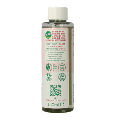 Happy Earth Gezicht & lichaam olie voor baby & kids 150.00 Milliliter