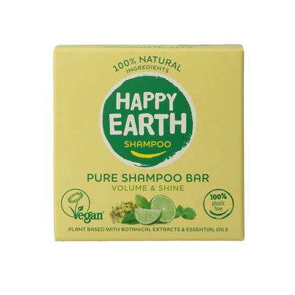 Happy Earth Shampoobar volume & shine 70 Gram