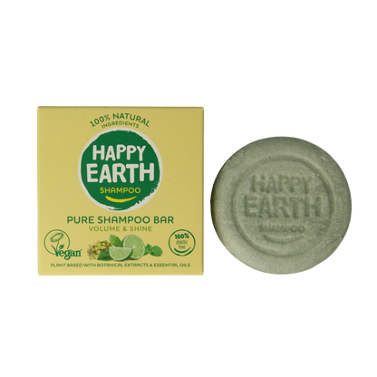 Happy Earth Shampoobar volume & shine 70 Gram