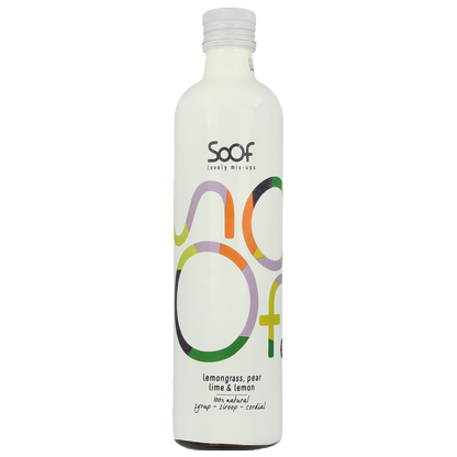 Soof Drinks Siroop citroengras peer limoen 340.00 Milliliter