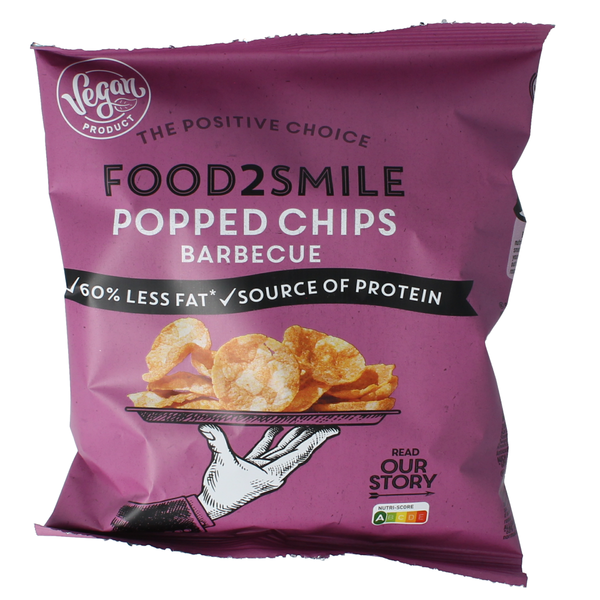 Food2Smile Popped chips barbeque 25.00 Gram