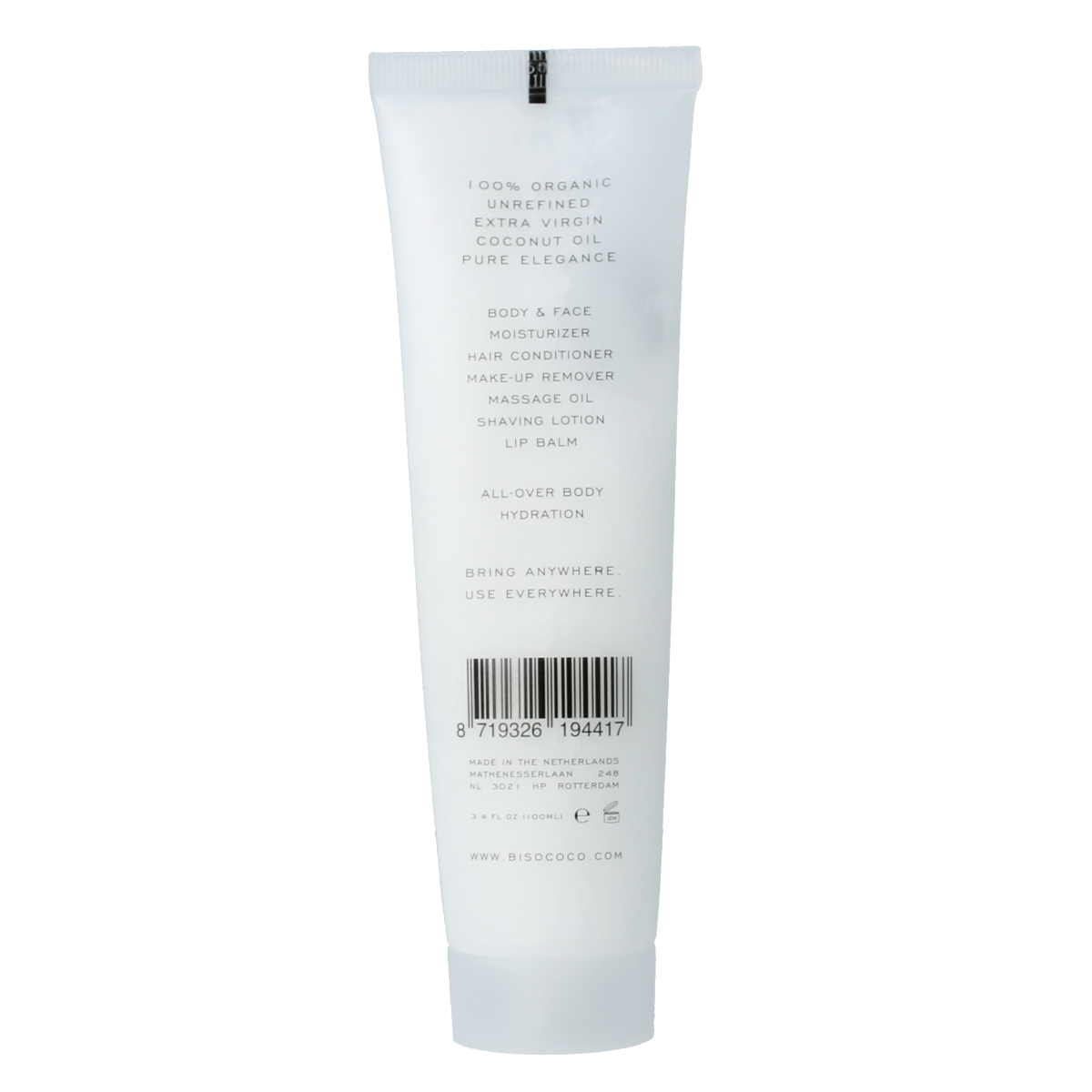 Bisococo Coconut oil tube 100.00 Milliliter