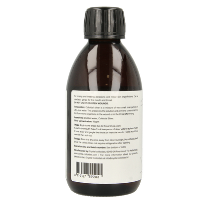 Crystal Colloidaal zilver 250 Milliliter