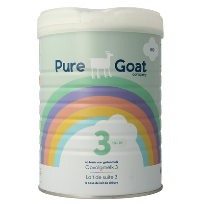 Pure Goat Opvolgmelk 3 bio 800.00 Gram