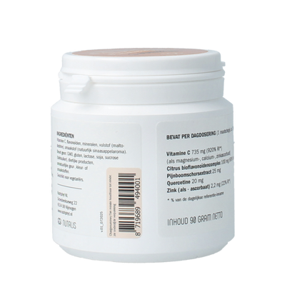 Nutalis Vitamine C met bioflavonoiden 90 Gram