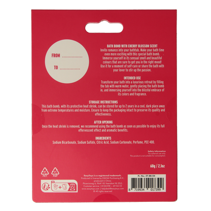 EasyToys Badbruisbal I love you 1.00 Stuks
