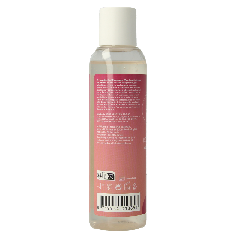 Easyglide Glijmiddel rose champagne 150 Milliliter