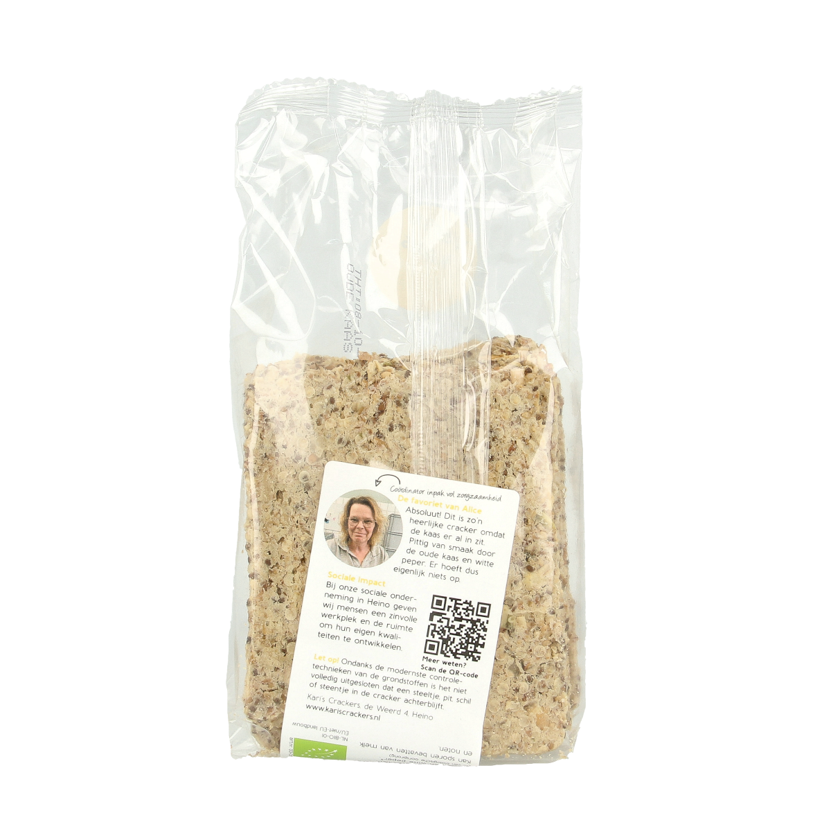 Kari's Crackers  Knekkebrod oude kaas bio 175.00 Gram