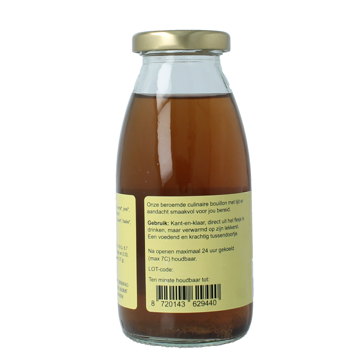 Kleinstesoepfabriek Drinkbouillon groente bio 245.00 Milliliter