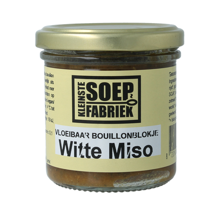 Kleinstesoepfabriek Vloeibaar bouillonblokje witte miso 150.00 Milliliter