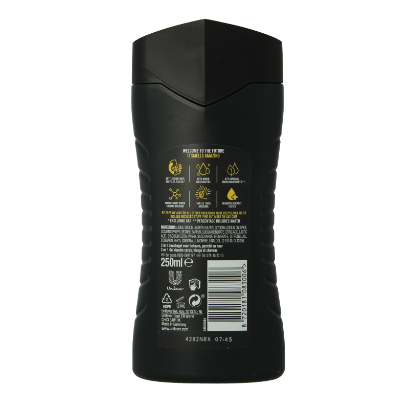 AXE Showergel Africa  250 Milliliter
