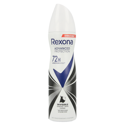 Rexona Deodorant spray invisible 150.00 Milliliter