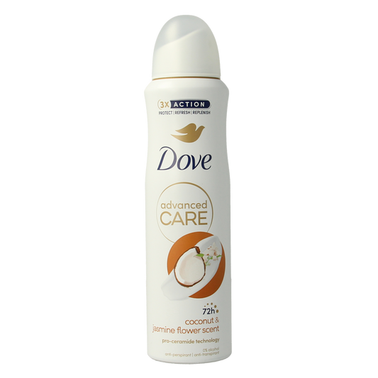 Dove Deodorant spray advanced coconut & jasmine 150.00 Milliliter