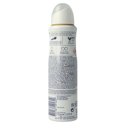 Dove Deodorant spray invisible dry 150.00 Milliliter