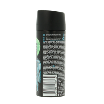 AXE Deodorant bodyspray kenobi aqua bergamot 150.00 Milliliter