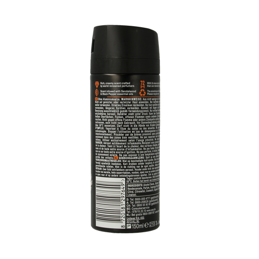 AXE Deodorant bodyspray kenobi copper santal 150.00 Milliliter
