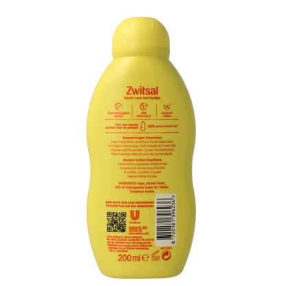 Zwitsal Haarlotion goedemorgen 200 Milliliter