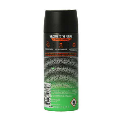 AXE Deodorant bodyspray jungle fresh 150.00 Milliliter