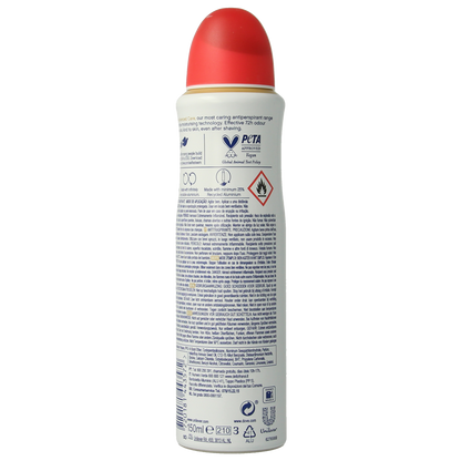 Dove Deodorant spray go fresh peach 150.00 Milliliter