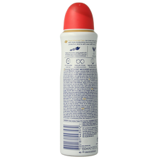 Dove Deodorant spray go fresh peach 150.00 Milliliter