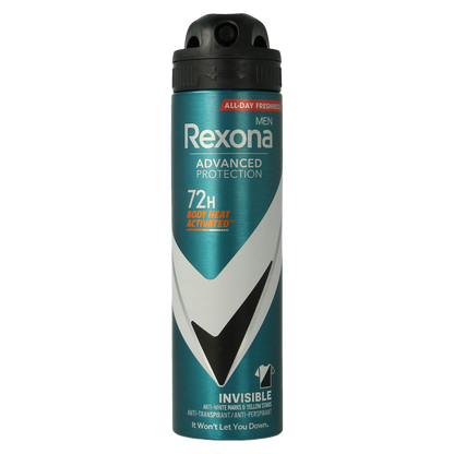 Rexona Deodorant spray invisible black & white 150.00 Milliliter