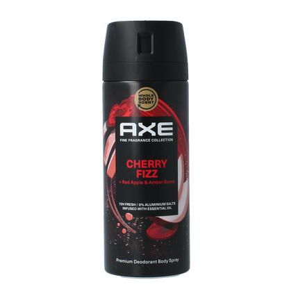 AXE Deodorant bodyspray cherry fizz 150.00 Milliliter